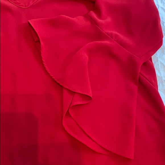 Red LeChateau top - Picture 3 of 3